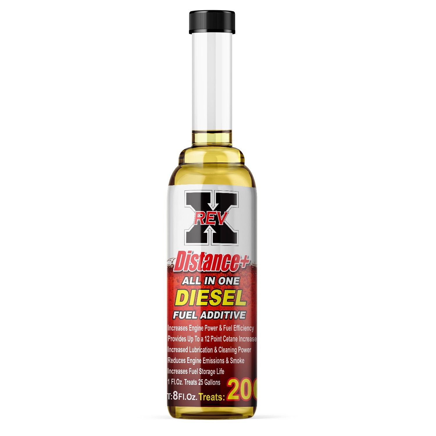 REV X Diesel Engine Treatment Kit - Oil & Fuel Treatment - Cleans Injectors