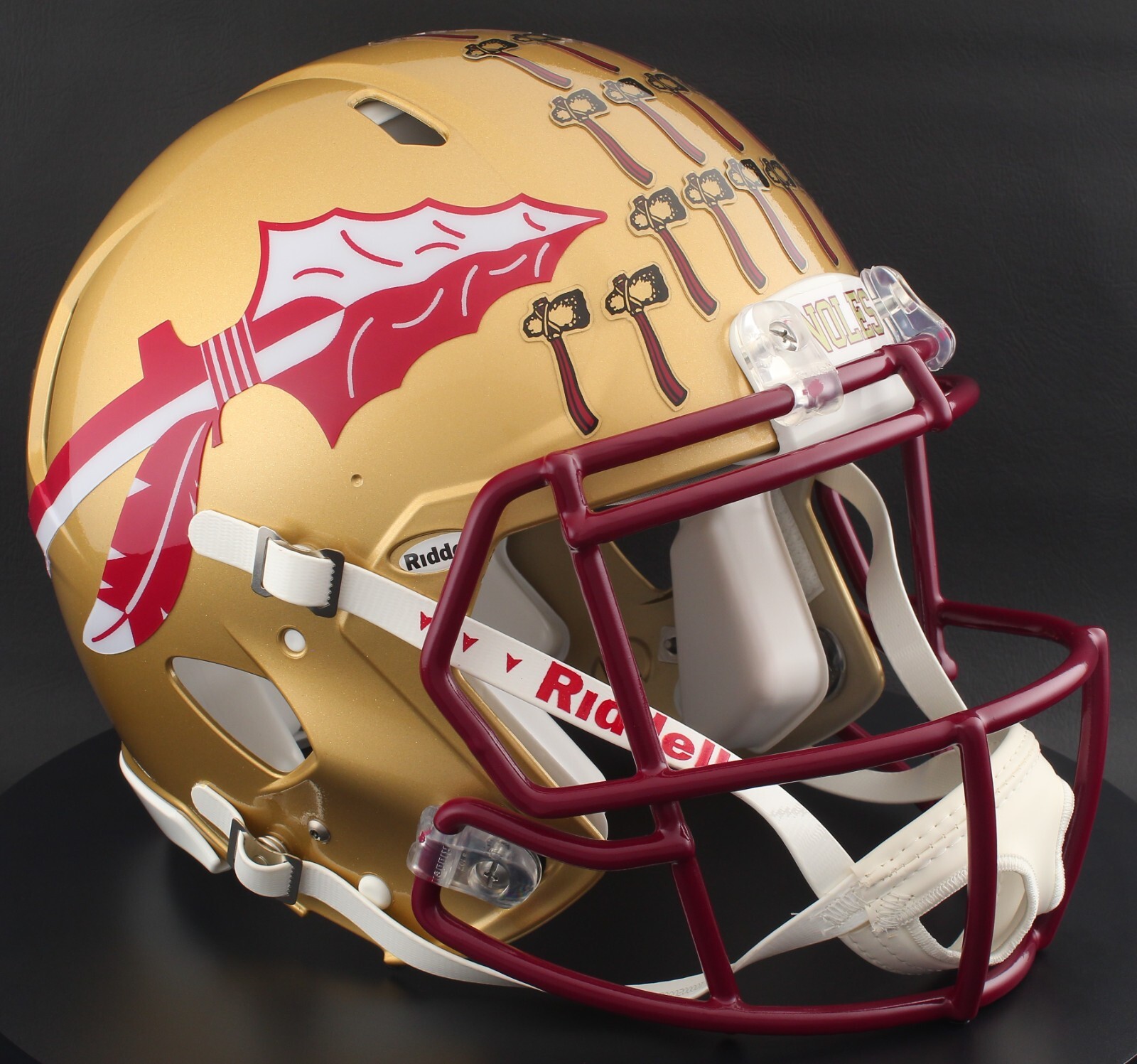 FLORIDA STATE SEMINOLES NCAA Riddell Speed Full Size REPLICA Football Helmet