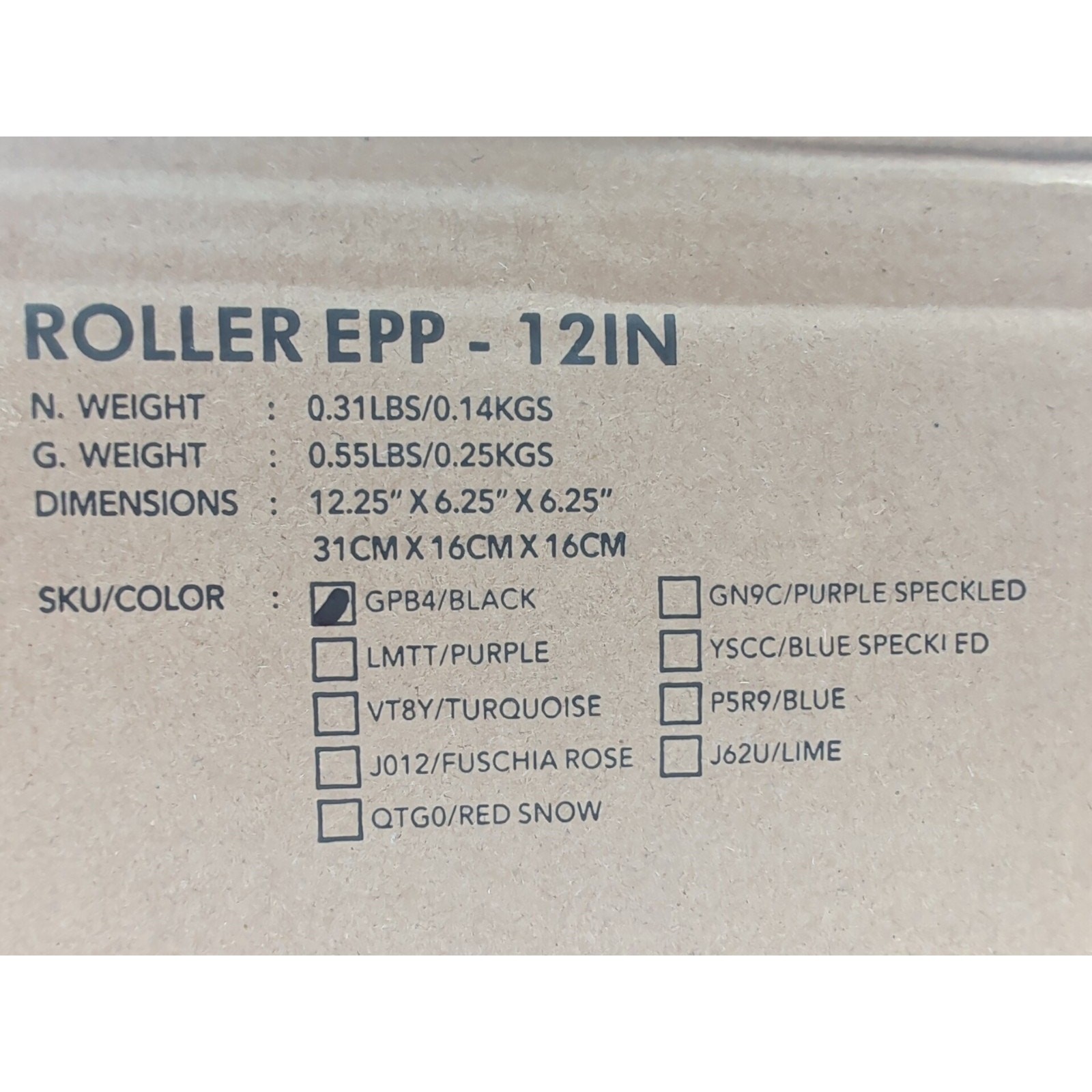 Yes4All High-Density EPP round Back Roller Foam, Exercise Foam Roller for Yoga,