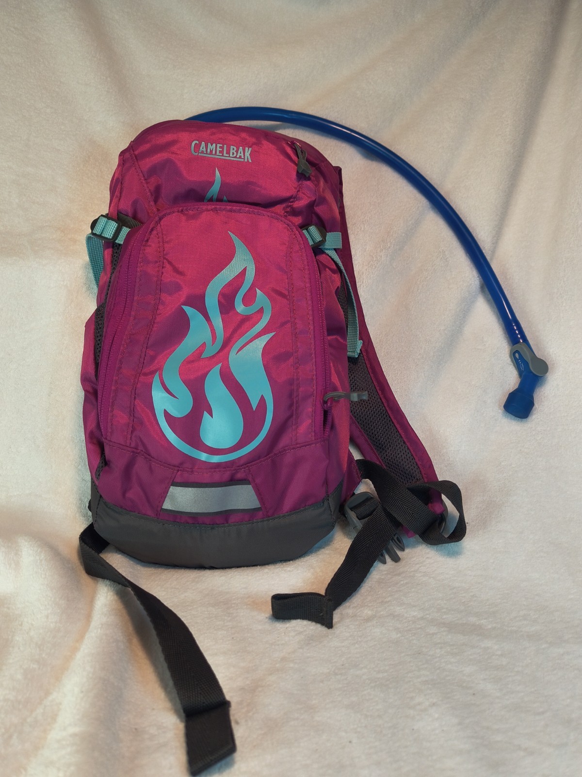Camelbak Mini Mule M.U.L.E. Kids Pink Hydration Backpack With Bladder