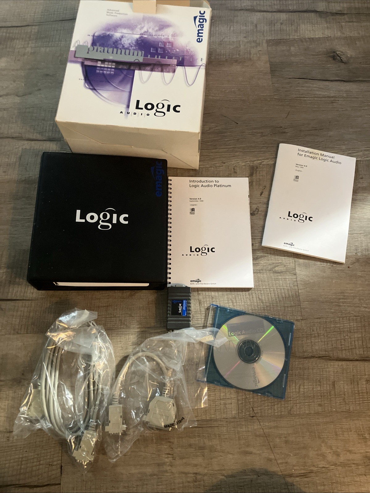 Emagic Logic Audio Silver 4.6 Windows vintage daw audio recording software