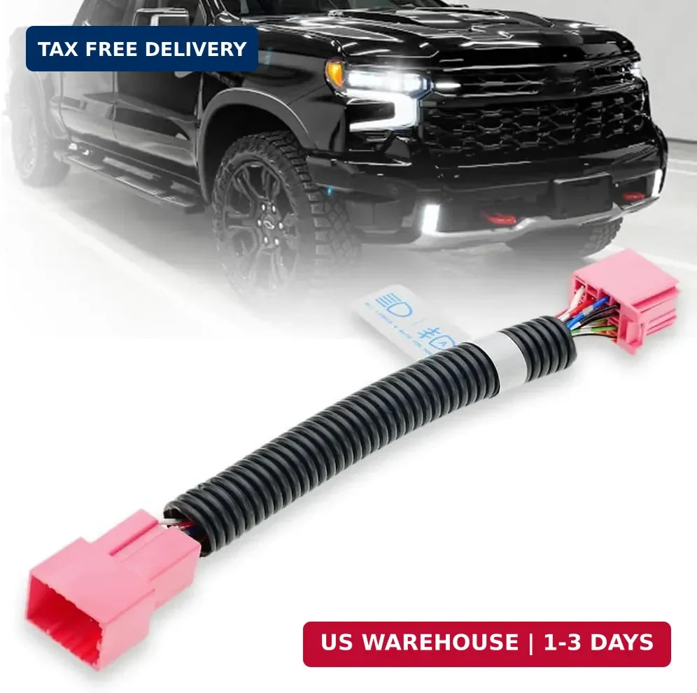 Auto Fog Light Mod for 22-26 Silverado Sierra 1500, 24-26 2500/3500 Plug & Play