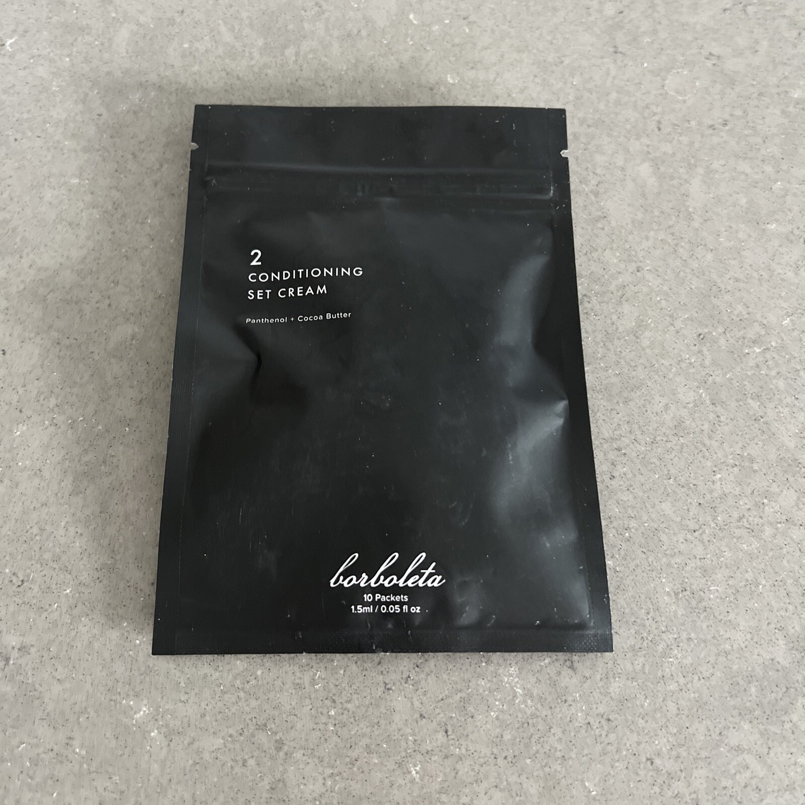 Borboleta CONDITIONING SET CREAM 10 Packets | Sealed W/ Fast Shipping!