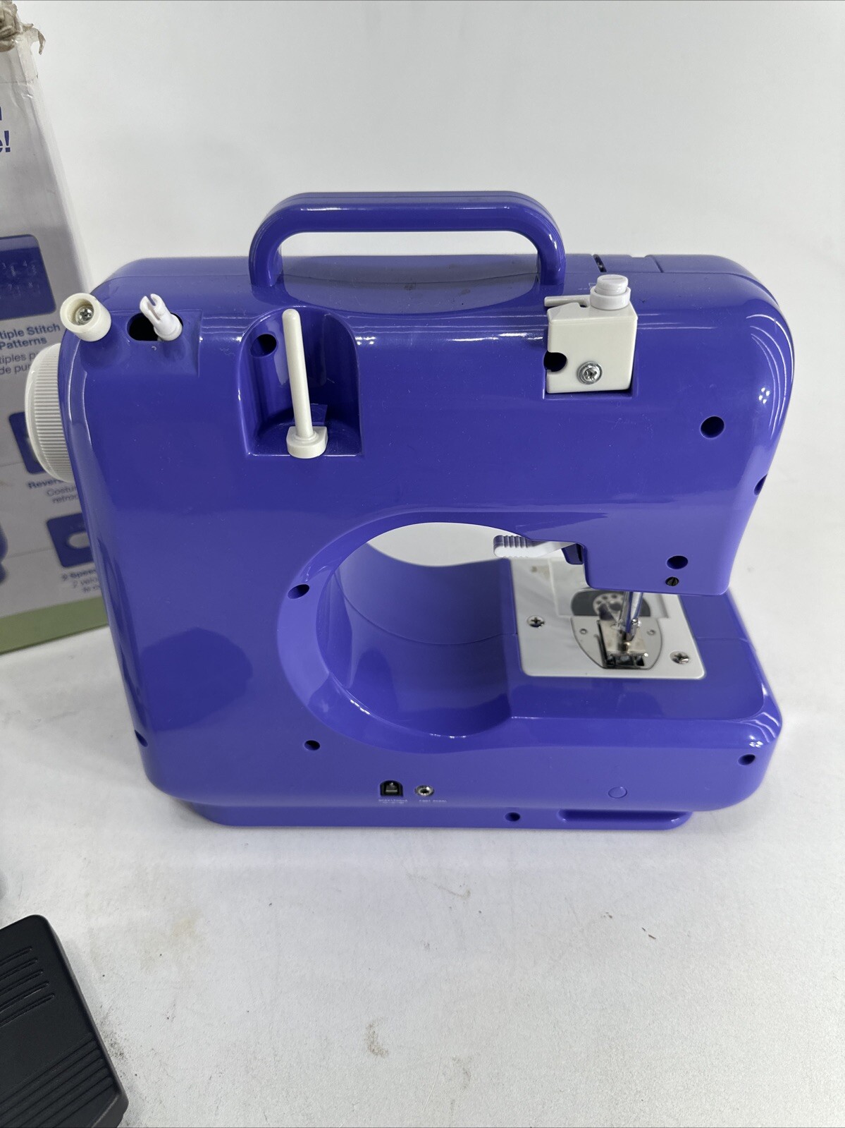 Pixie the Craft Machine by Singer Sewing Machine W/box TESTED with AC and Pedal