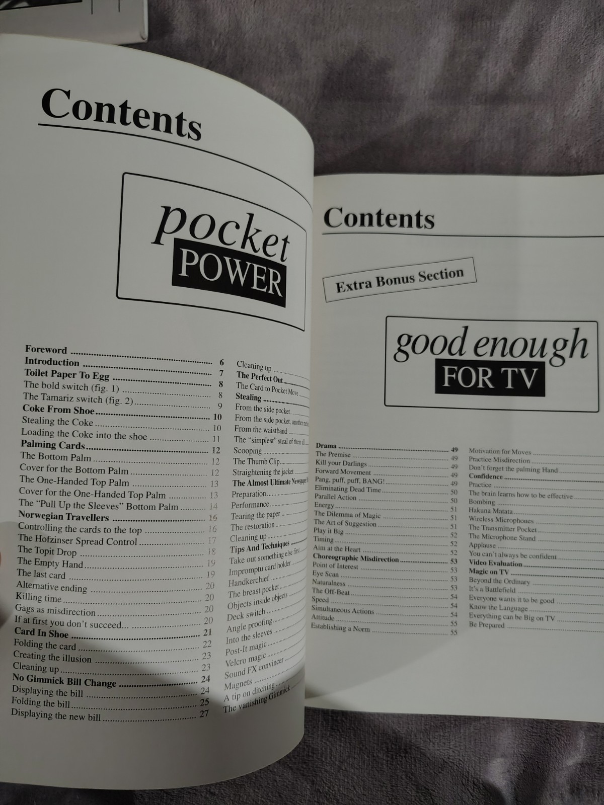 Pocket Power By Jarle Leirpoll - Magic Trick Book