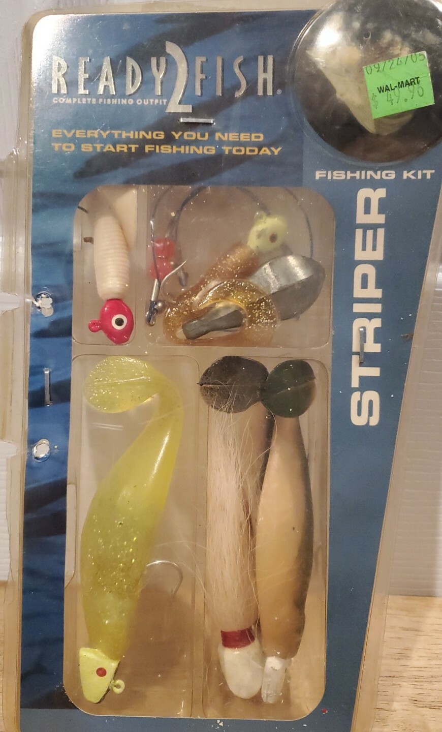 Ready 2 Fish Striper Fishing Kit - NEW in Sealed Packaging 2004 Old Stock