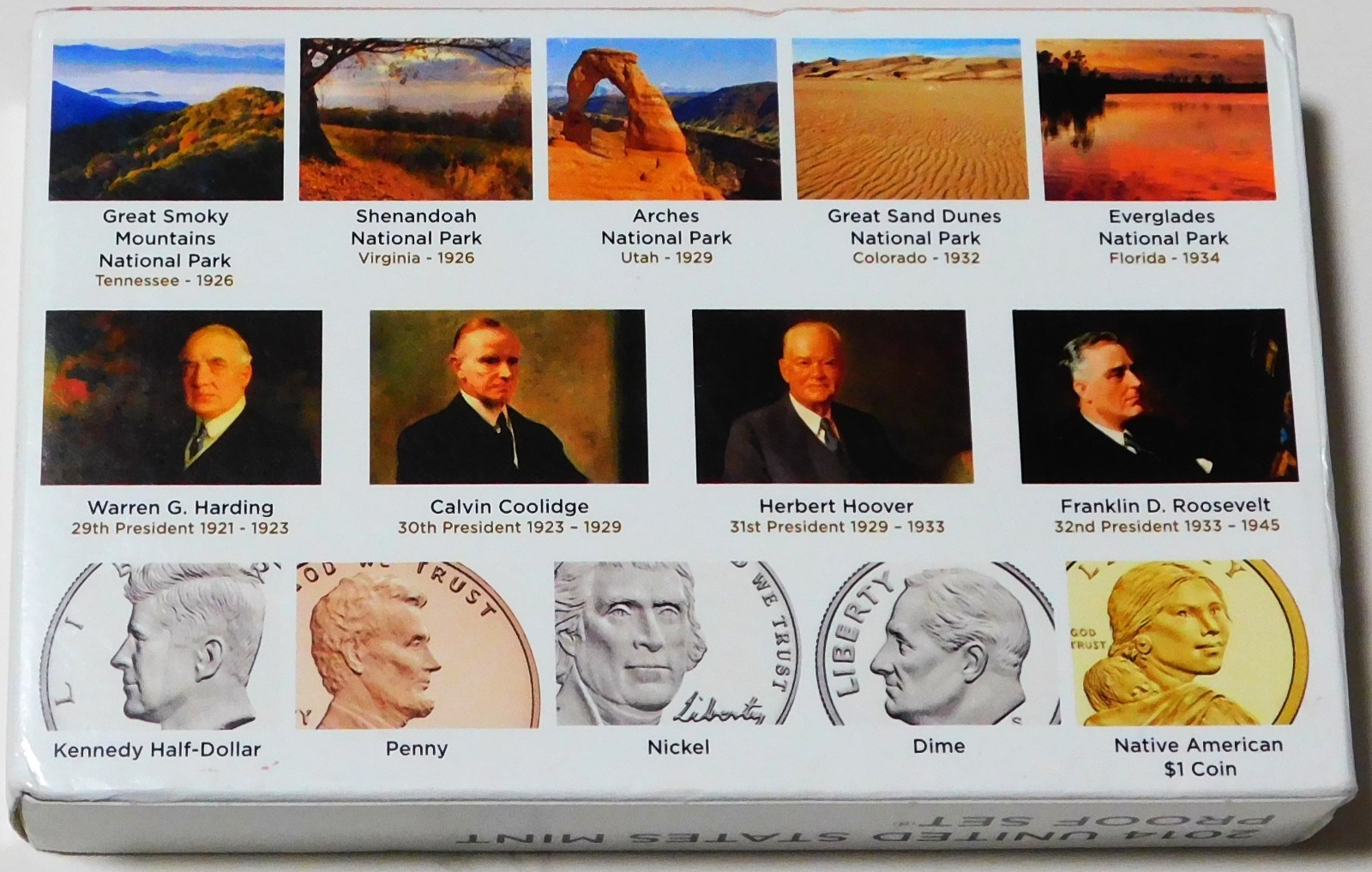 2014-S US Mint 14-Coin Proof Set - W/OGP & COA - #77-197B