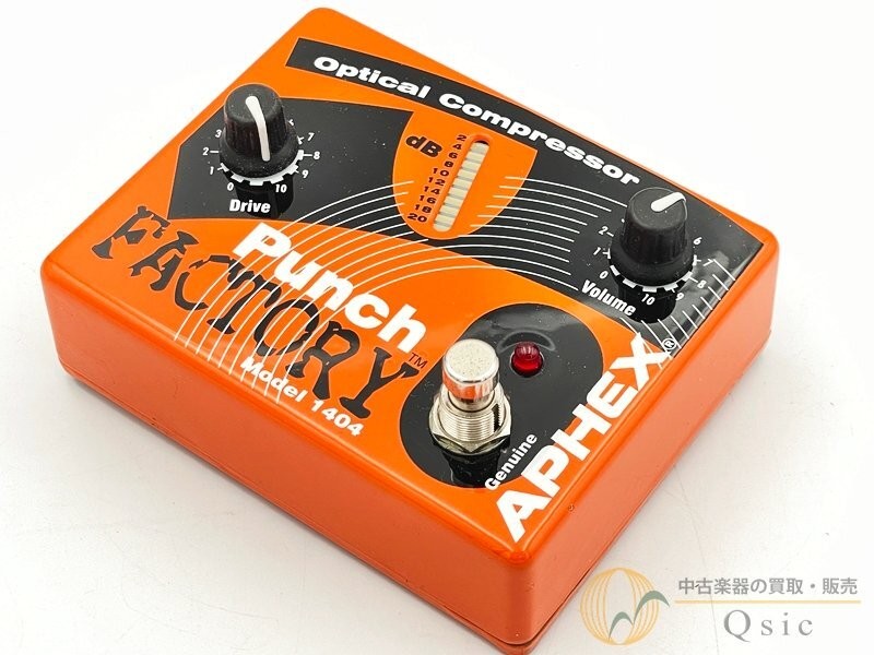 APHEX Punch Factory MODEL1404 Compressor Natural Compression Effect Used