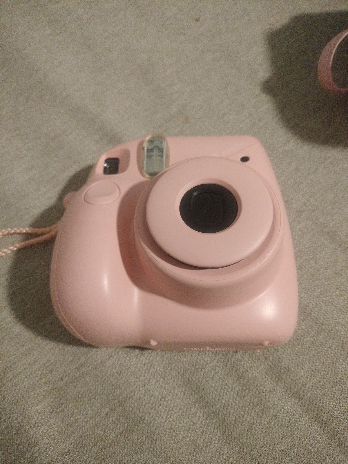 Fujifilm Instax Mini 7+ Instant Camera - Light Pink Nice With Case