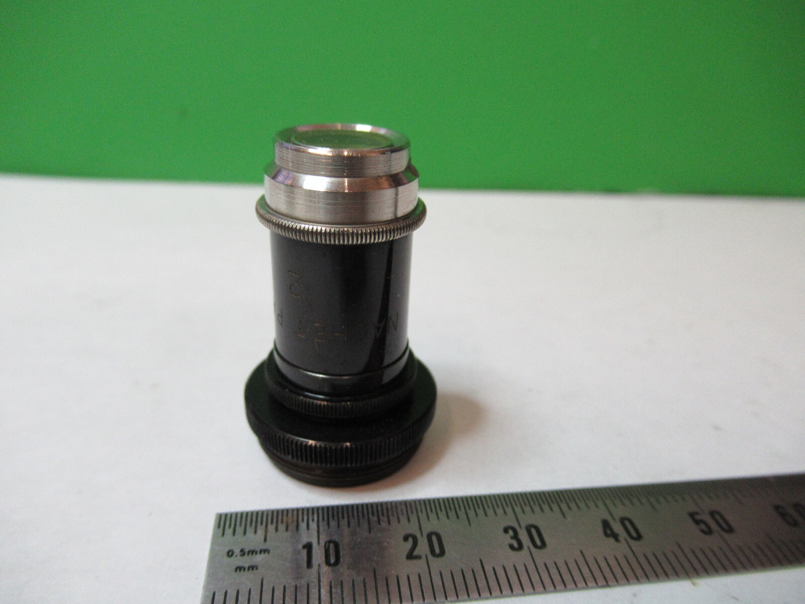 ANTIQUE NACHET PARIS "2" OBJECTIVE LENS MICROSCOPE PART AS PICTURED X2-A-07