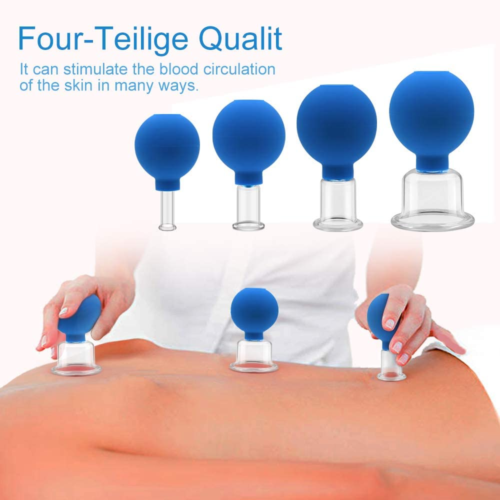 Cupping Therapy Set Professional Massage Therapy Studio Household Silicone Cups