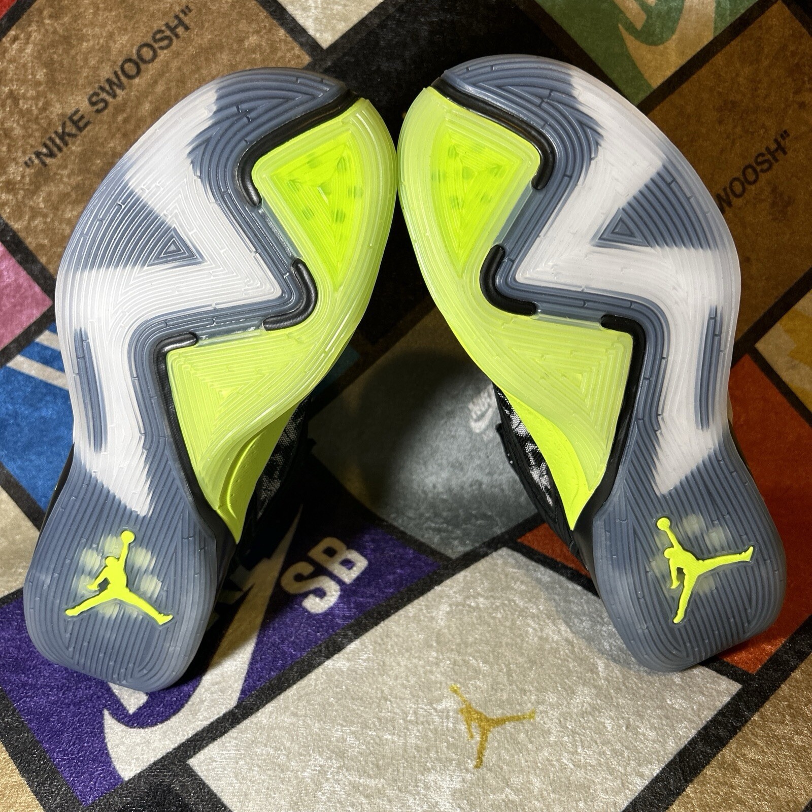 Nike Jordan x Luka Doncic 2 Men’s Size 12 Black /White - Volt DX8733 017