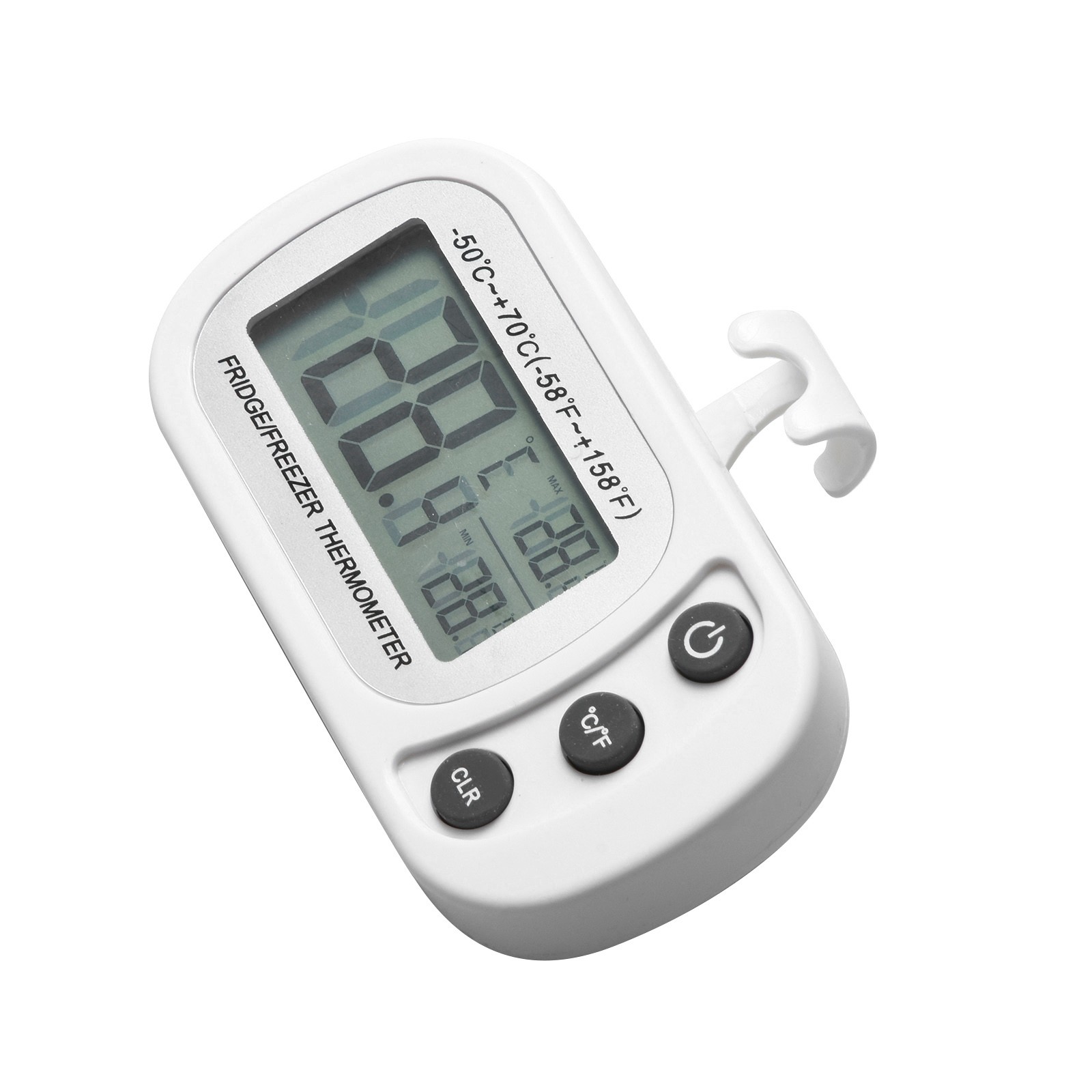 Digital Freezer Refrigerator Thermometer with LCD Display Temp Memory Gauge