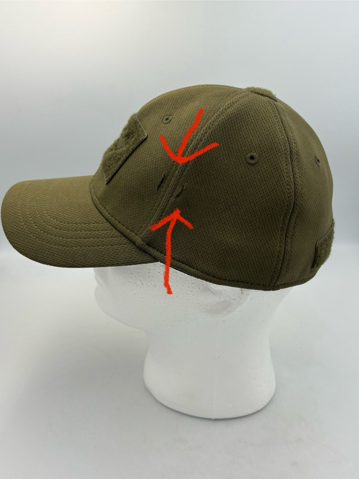 Condor Tactical Mens Baseball Hat Hook Eye Green SM/M, FLAWED READ DESCRIPTION
