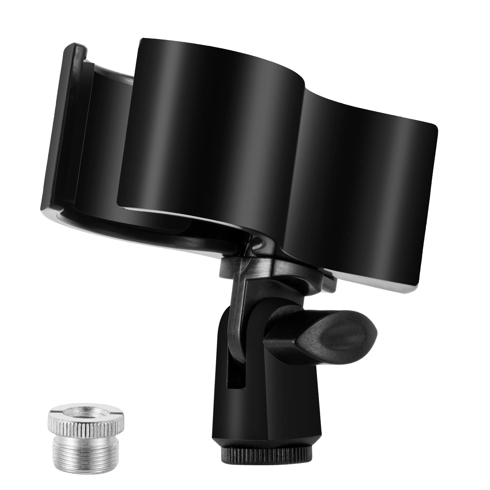 1pcs Large Microphone Clip, Adjustable Mic Holder for Microphones with Outer ...