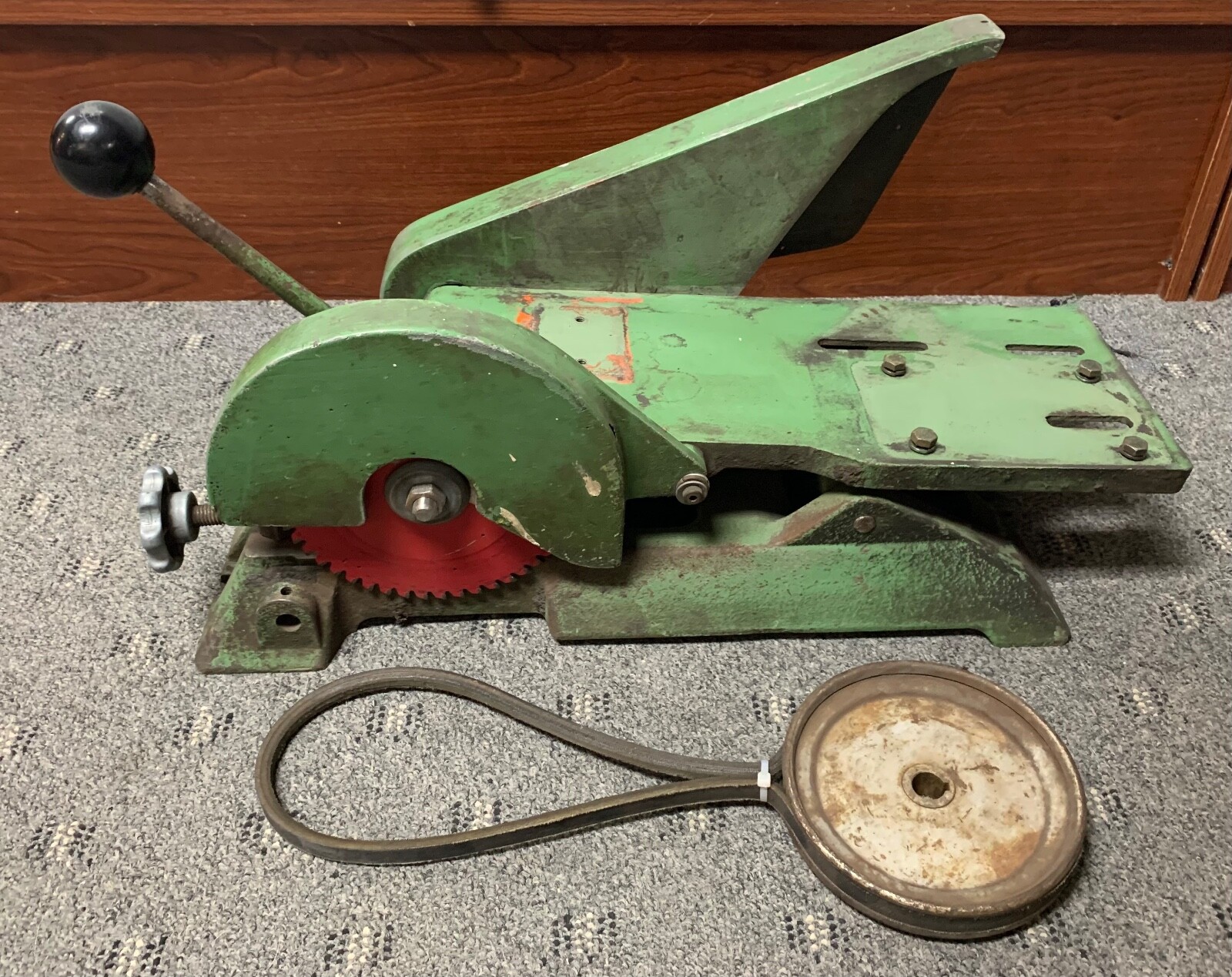 Vintage Rare JA Richards Co. Bench Table Saw CS - Serial: 256 - Kalamazoo, Mich