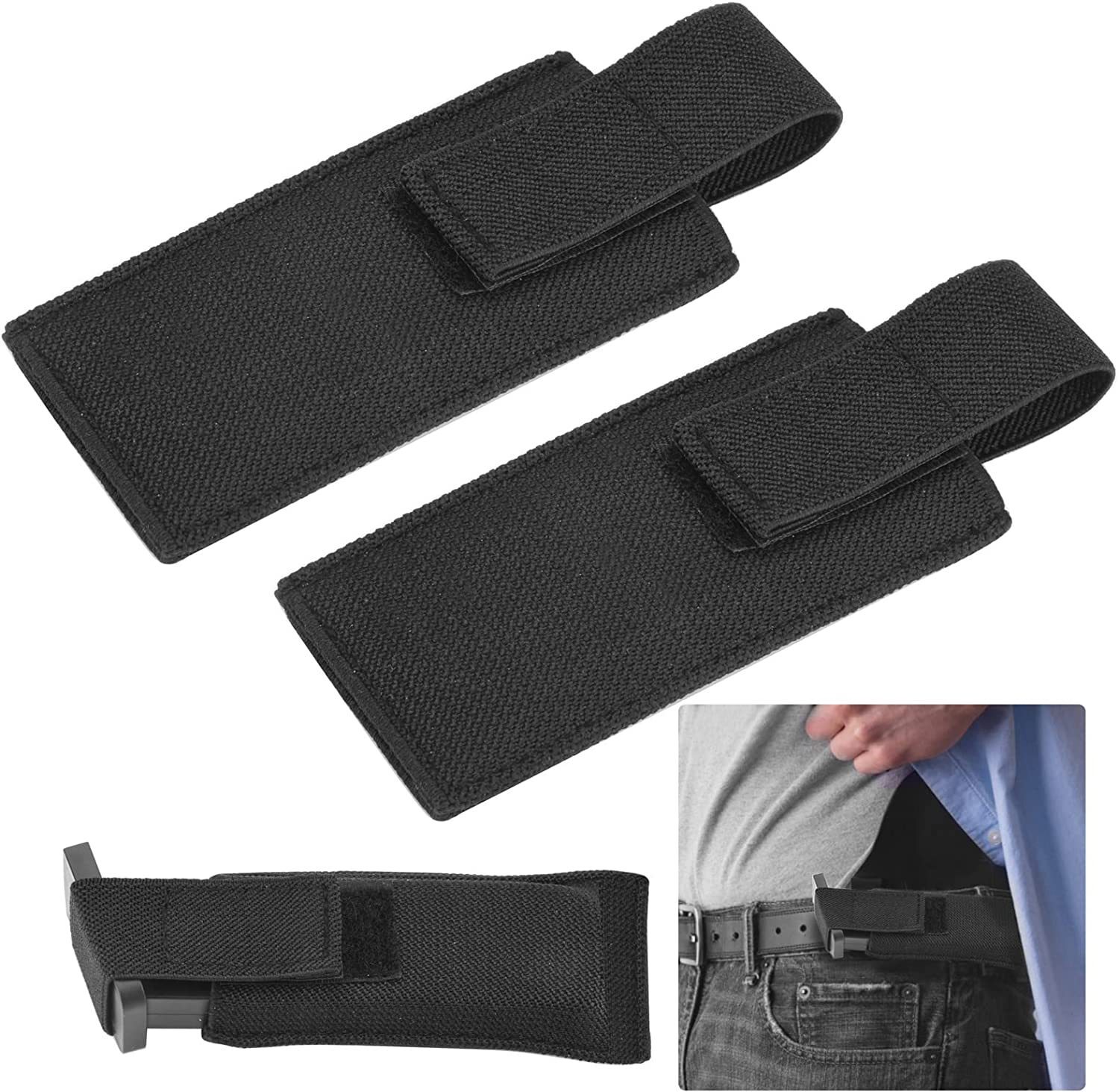Tactical 9mm Molle Single Magazine Pouch Concealed Carry Pistol Mag Holder Bag