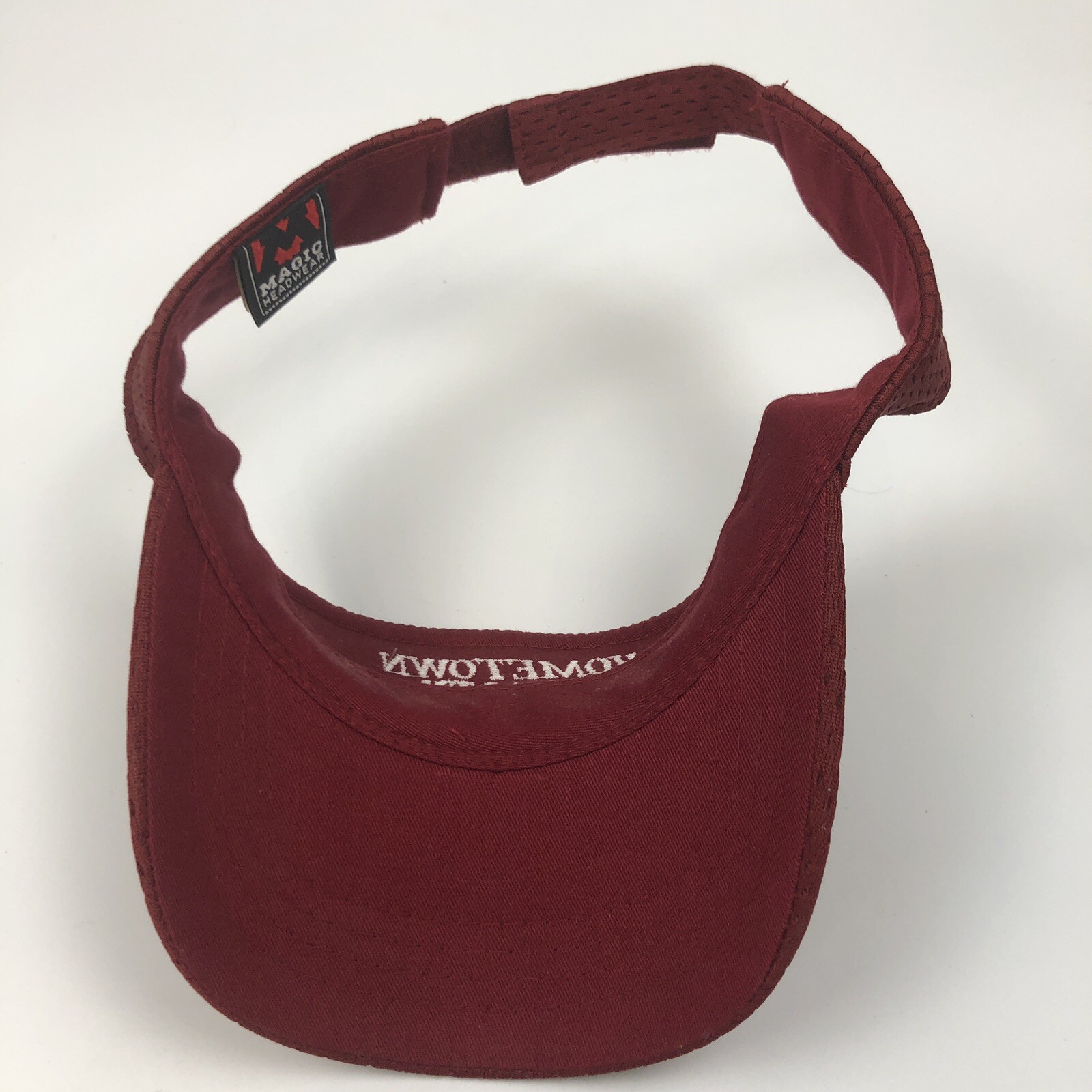 Hometown Realty Golf Visor Burgundy Magic Headwear