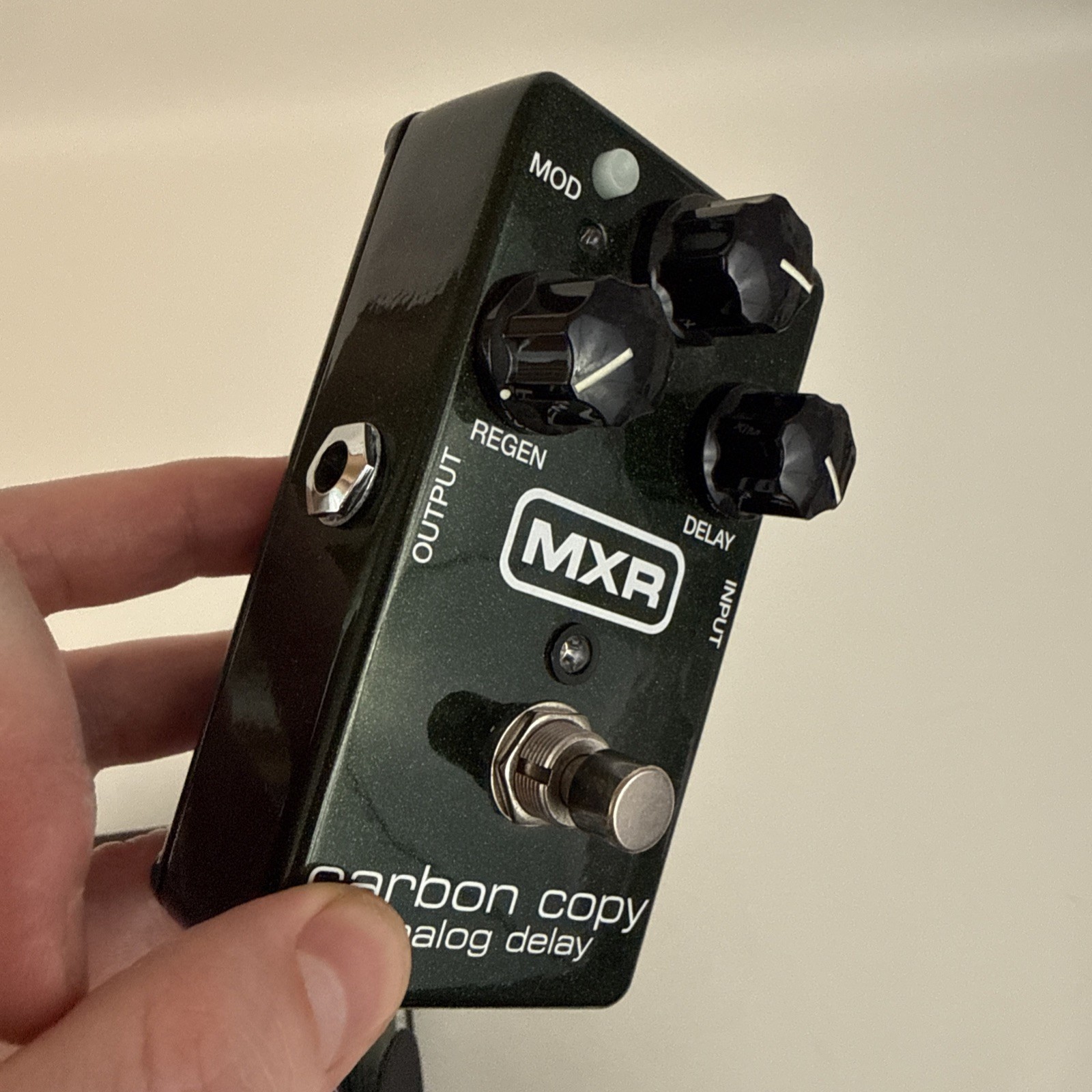 MXR CarbonCopy Delay Guitar Effect Pedal With Box