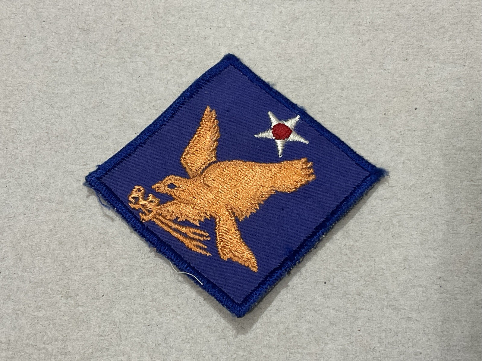 WWII US 2nd Army Air Force AAF US Made Twill Patch