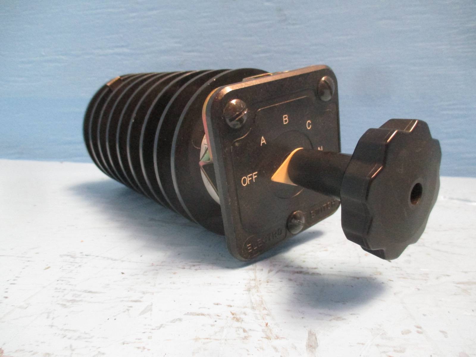 Electroswitch 24308NK 20A 600V 4 Position Rotary Switch Series 24 flaw 24308 NK