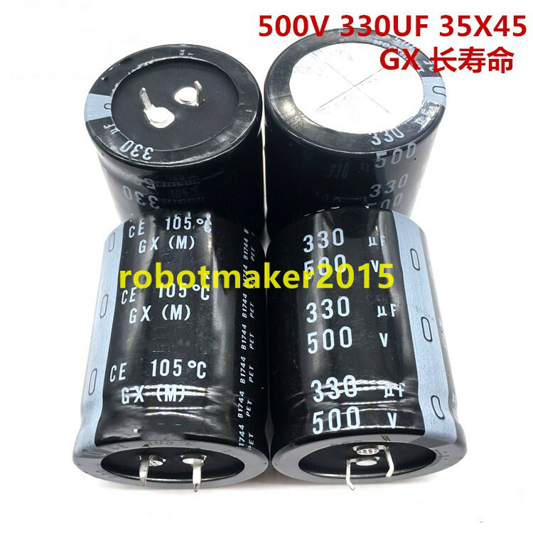 Brand NEW Aluminum Electrolytic Capacitor 330uF 330 UF 500V  35*45