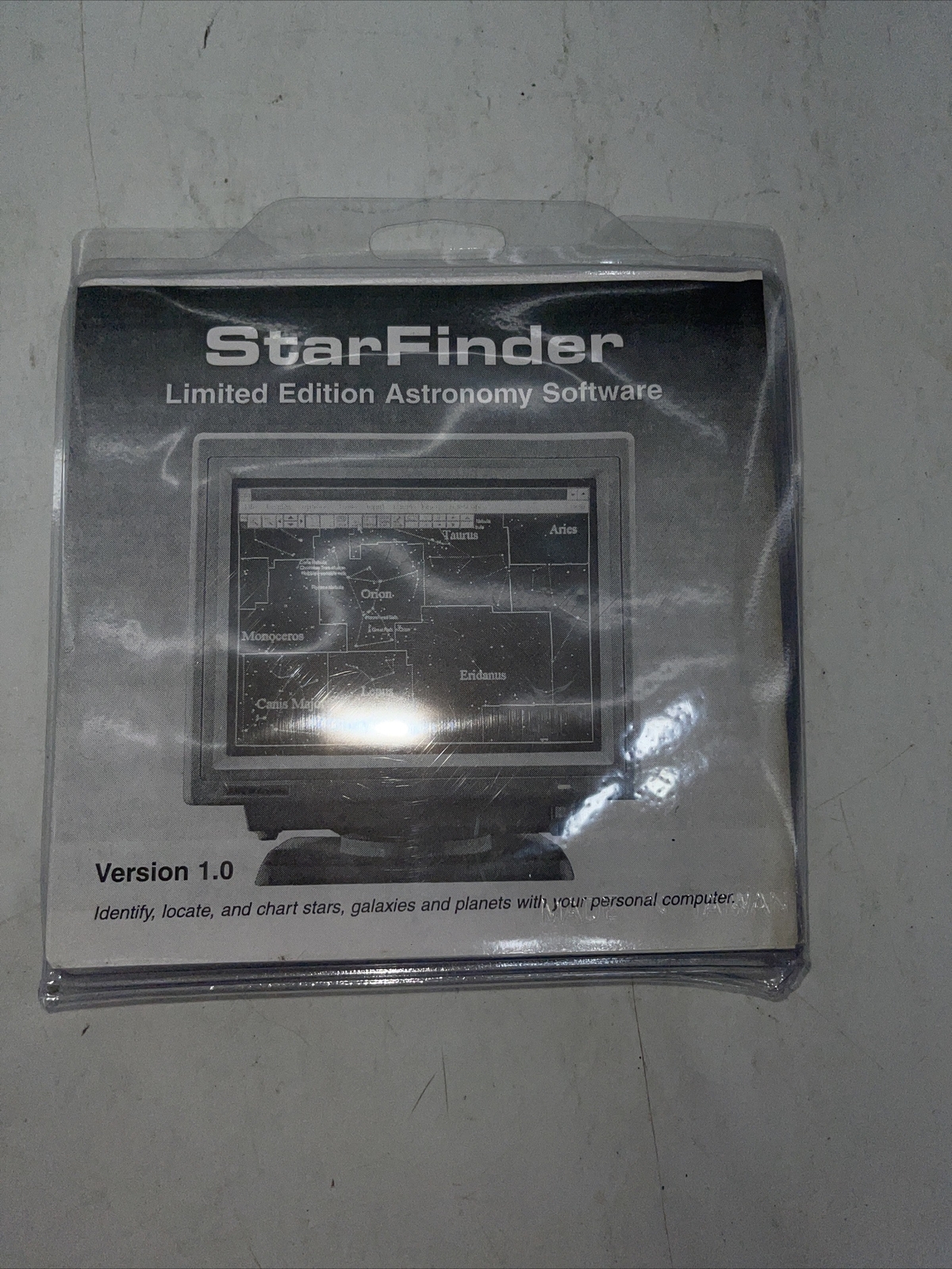 StarFinder Version 1.0 Vintage Software 3.5" Diskettes IBM Floppy  1995 Meade