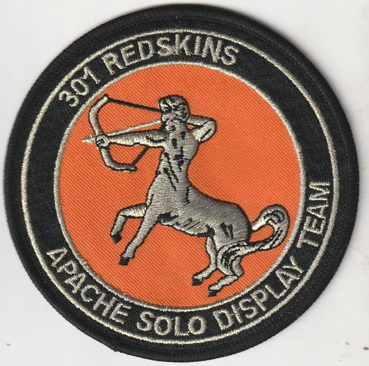 Dutch Air Force RNLAF  301 sqn redskins Apache solo display team patch