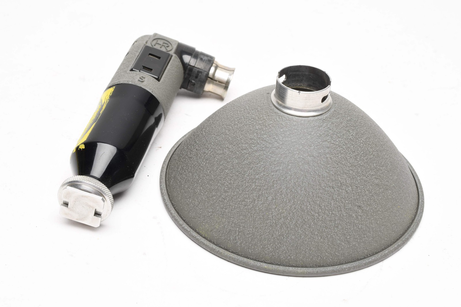 Heiland Synchro-Mite Flash reflector w/handle, Boxed, Very clean