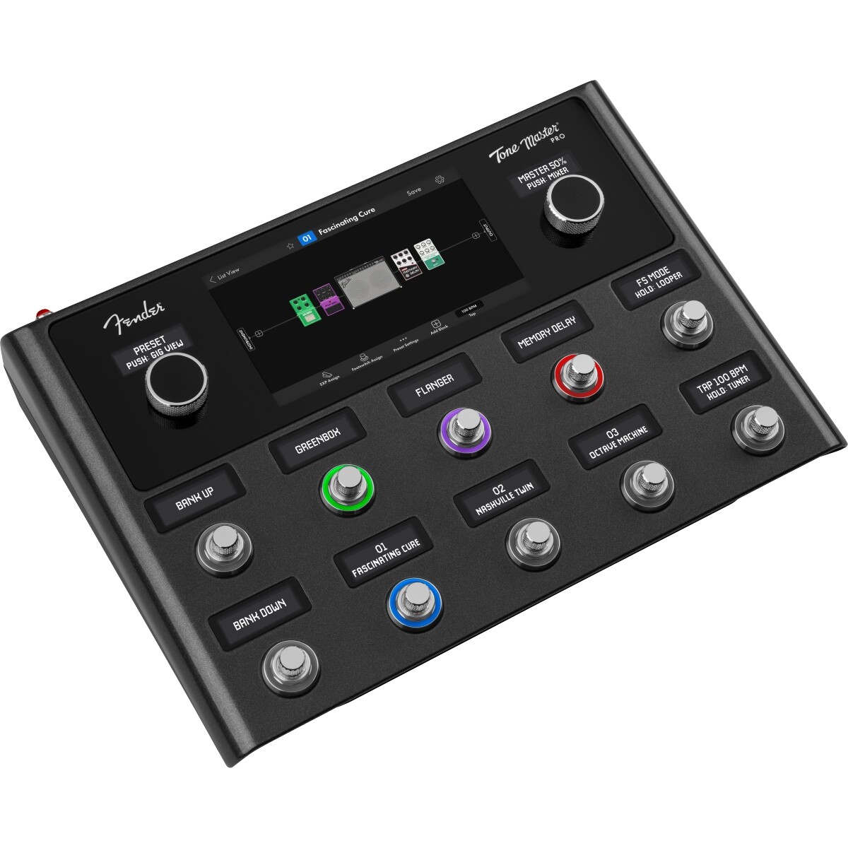 Fender Tone Master Pro Multi-Effects Guitar Workstation Pedal