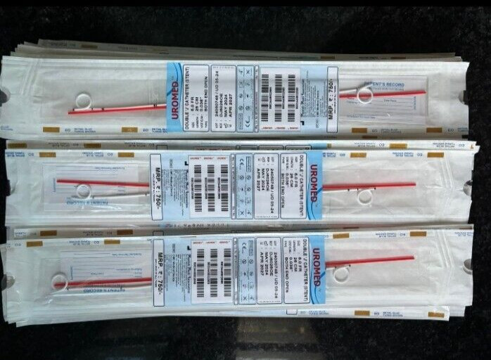 Double J stent with pusher urology 6Fr 26cm Pack of 5 Pieces