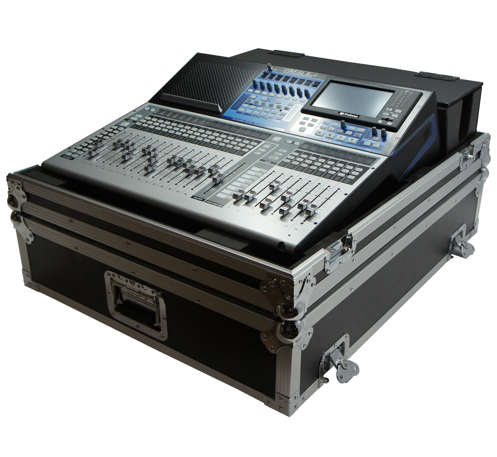 Harmony HCPRE2442DHW Flight Dog House Road Case for Presonus StudioLive 24 Mixer