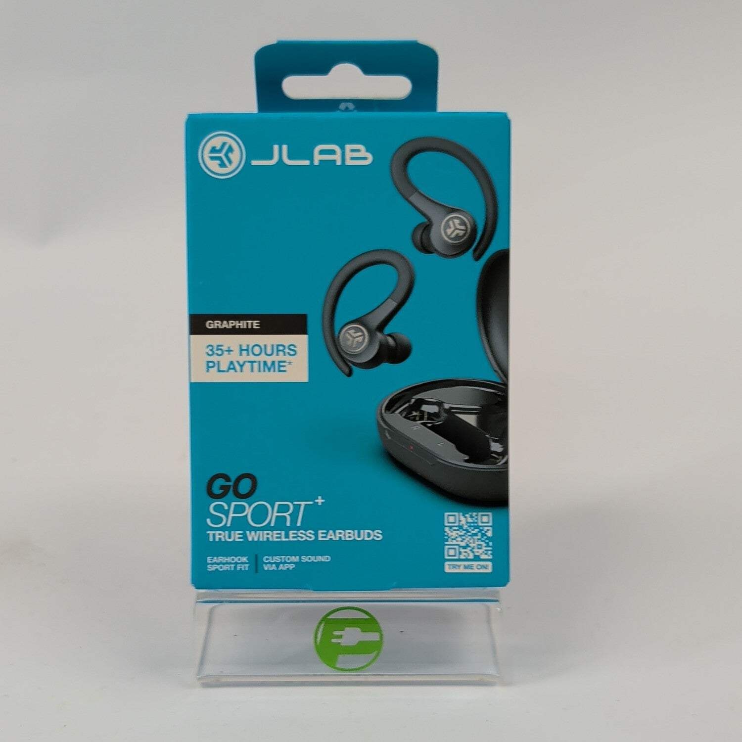 New JLab GoSport+ Wireless In-Ear Bluetooth Headphones Black