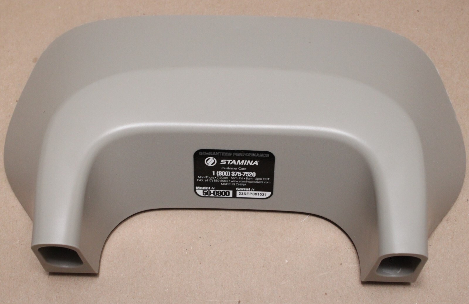 Stamina 50-0900 Denise Austin Squat Trainer FRONT BASE WITH WHEELS & TOP COVER