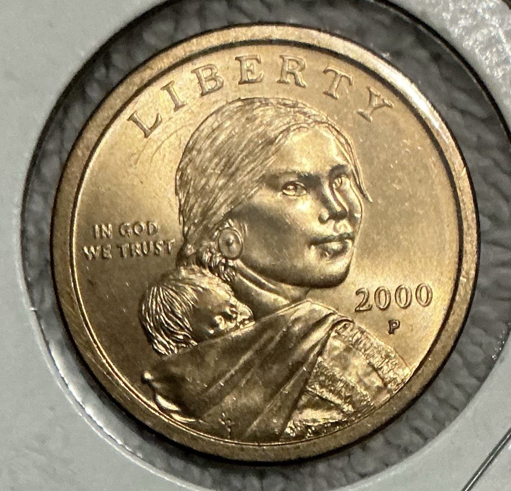 2000 P Sacagawea Dollar Native American Uncirculated Beautiful $1