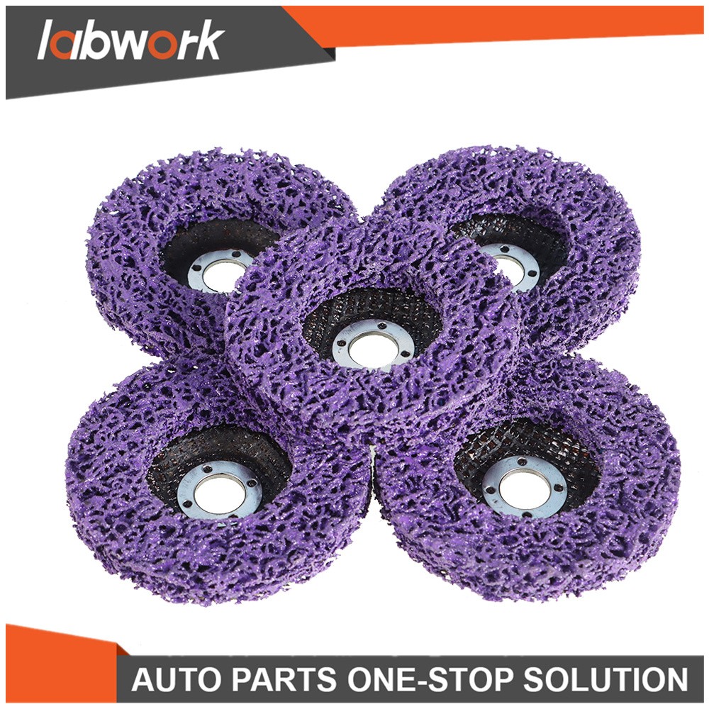 Labwork Strip Disc Wheel Paint Rust Removal Clean For Angle Grinder 30Pcs 4 Inch