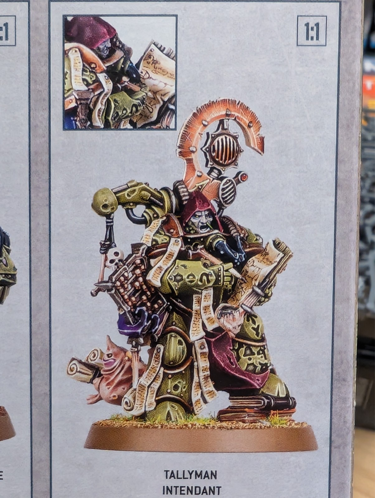Scribbus Wretch, Tallyman, Death Guard, GW 40K