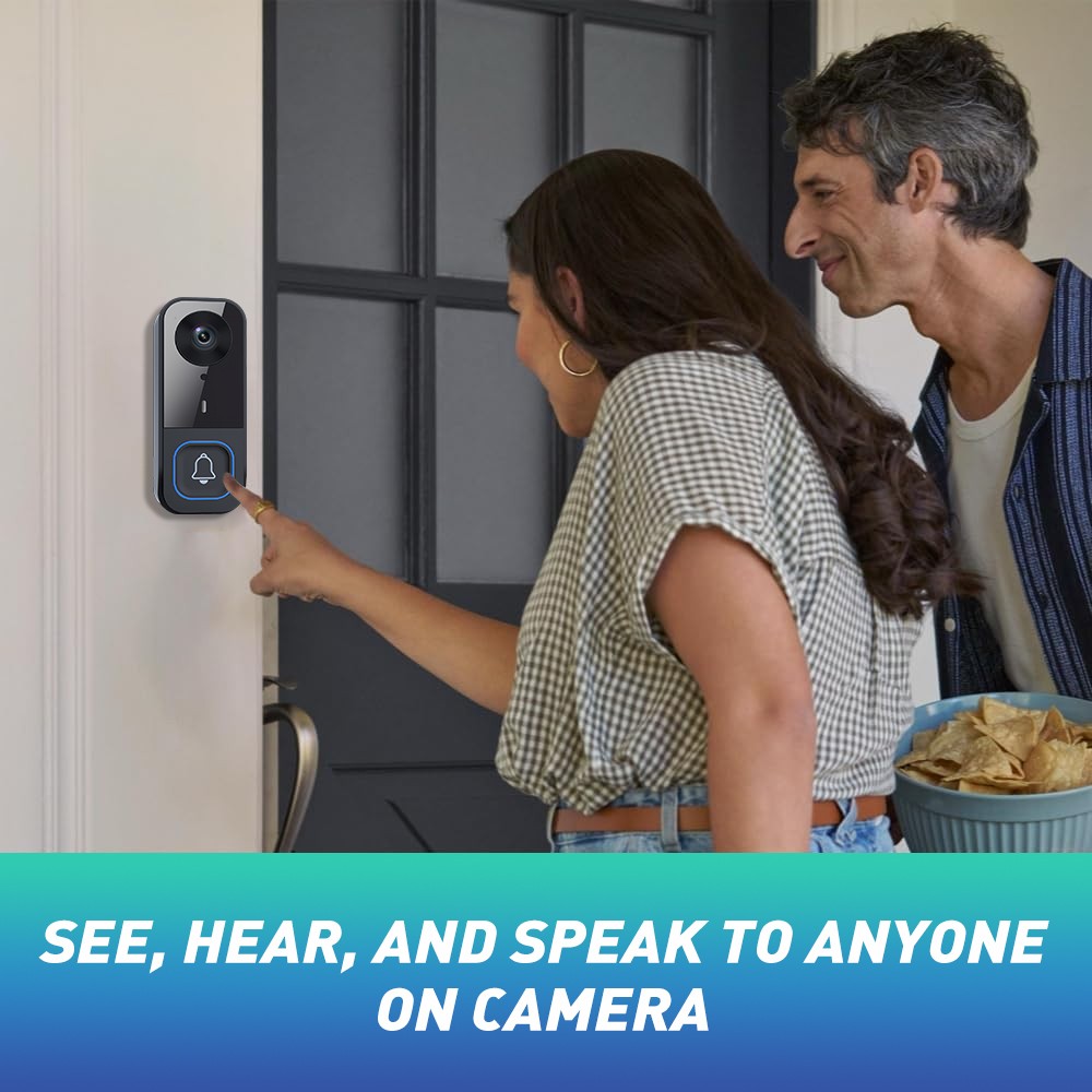 Wireless Doorbell Camera Phone Door Ring Video Intercom Security Night Vision US
