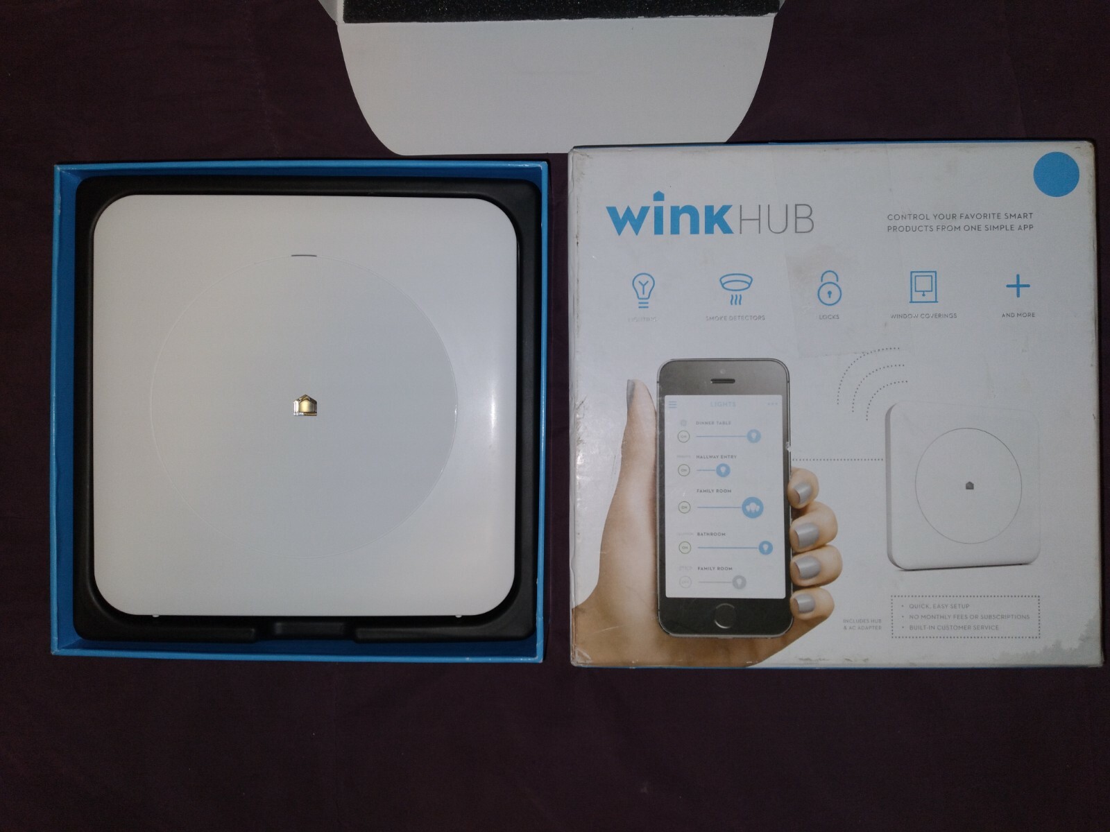 NEW! Wink HUB Control Your Favorite Smart Products From One Simple App!