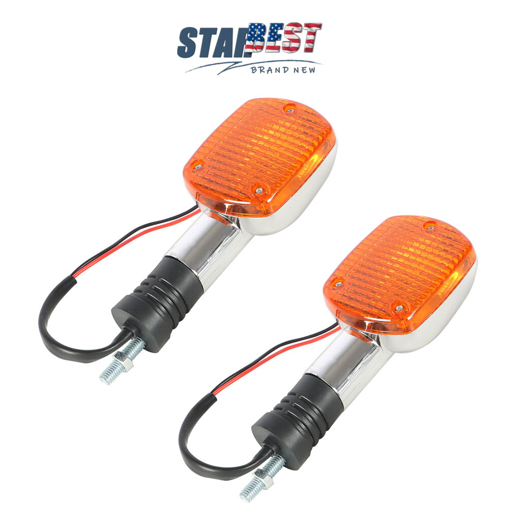 Front Pair turn signal indicators for Honda V45  VF750C VF700C with stem