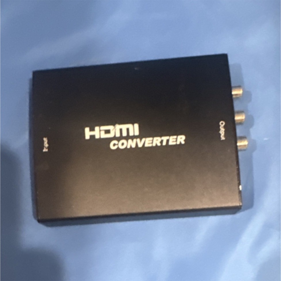 HDMI Converter Analog to Digital PAL/NTSC S-Video CVBS Output Console/Tabletop
