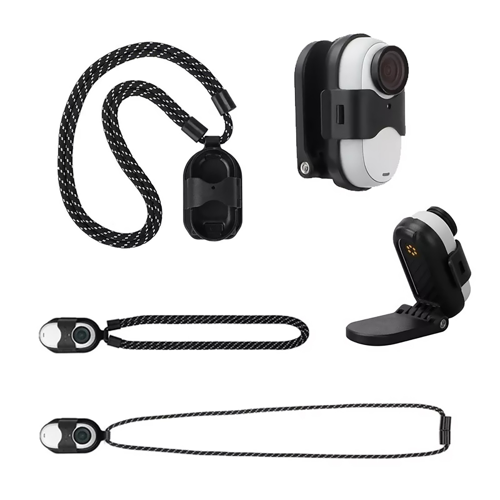 Accessories For Insta360 GO 3 Magnetic Neck Mount Lanyard Quick Release Adapter