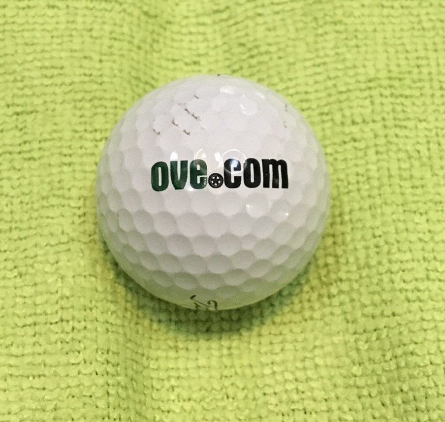 OVE.COM Corporate Logo Golf Ball