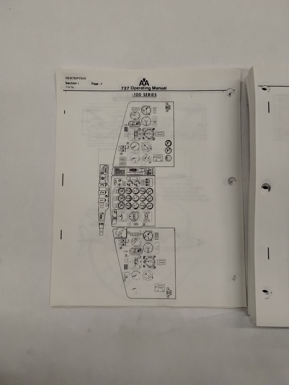 American Airlines 727 Operating Manual 1977-Copy