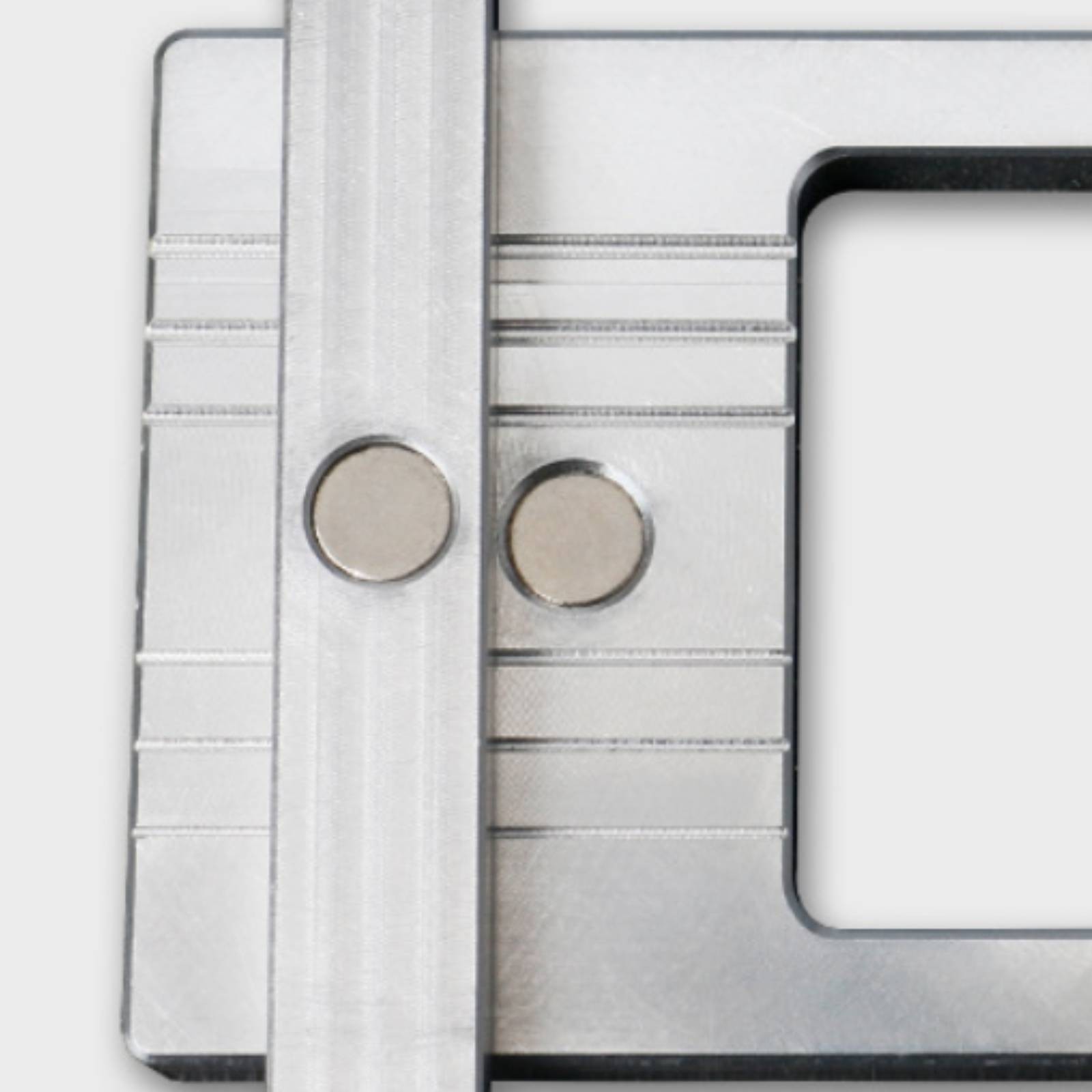 Attractive Docking Plate Double-Sided Groove Rectangular Aluminum Plate