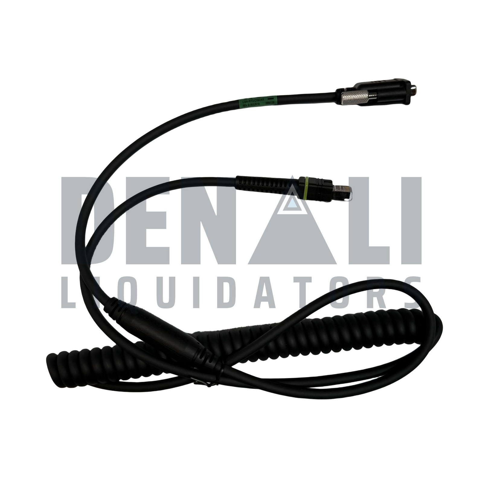Zebra CBA-RF3-C09ZAR RS232 DB9 Serial Cable 9ft Coiled DS3608 DS3678