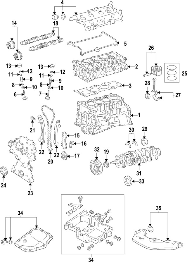 Genuine Mitsubishi Valve Keeper MQ700715