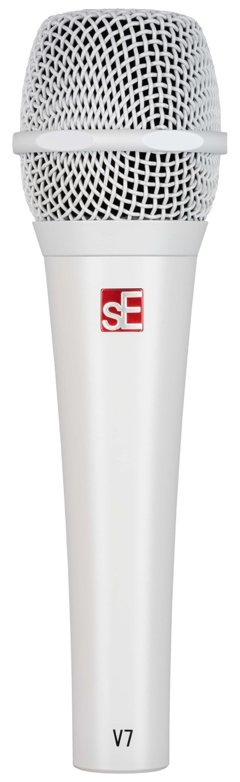Se Electronics V7 White Handheld Dynamic Microphone Mic+External Windscreen