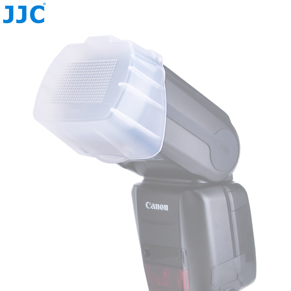 JJC Flash Bounce Diffuser Cap Softbox for Canon Speedlite 600EX II-RT as SBA-E3