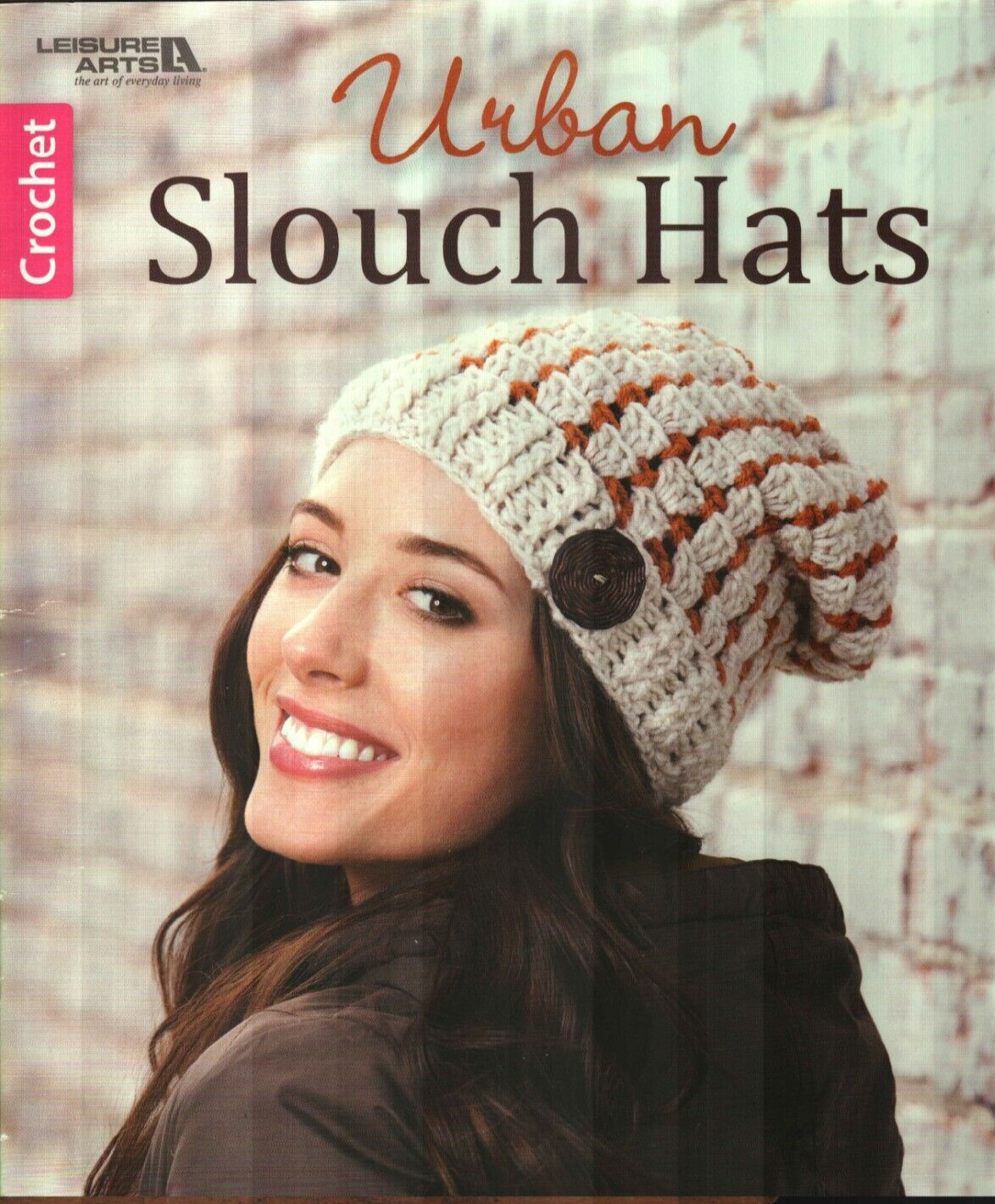 NEW URBAN SLOUCH HATS WOMEN'S 10 PRETTY DESIGNS CROCHET PATTERN BOOK